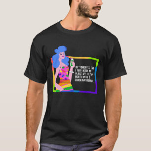 Camiseta Bebado Drag Queen Humor