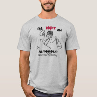 Camiseta bebado, eu sou, NÃO, ALCOÓLICO, mim não vou a M…