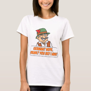 Camiseta Bebado nao alemão
