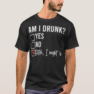 Camiseta BEBADO QUE SIM, NÃO, EU POSSO SER ENGRAÇADO Bebend