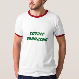 Camiseta bebado total em espanhol