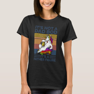 Camiseta Bebado Unicórnio Não é um Pai É um Pai Fig