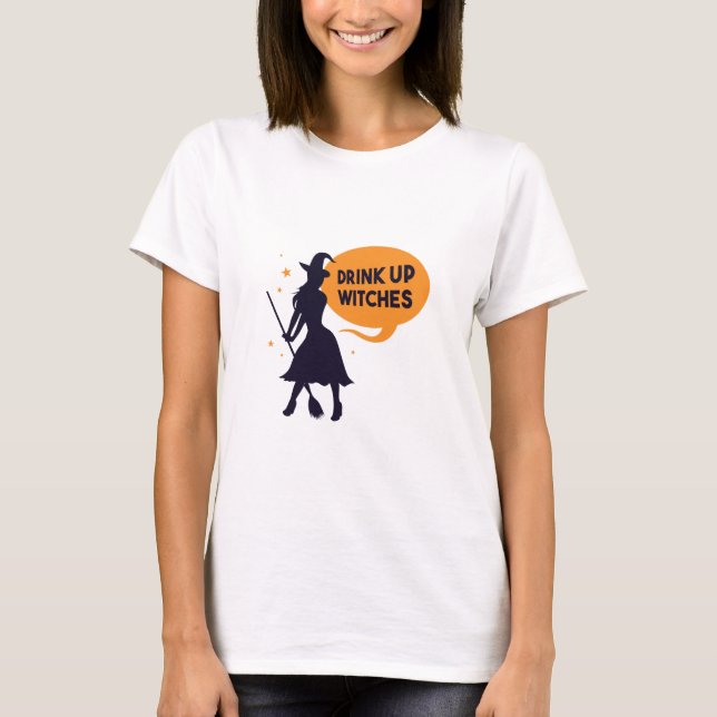 Camiseta Bebam Bruxas (Frente)