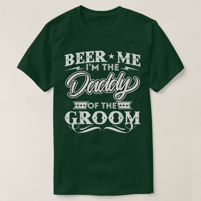 Camiseta Bebam-Me O Pai Das Bebidas Drinker Que Nós (Frente do Design)
