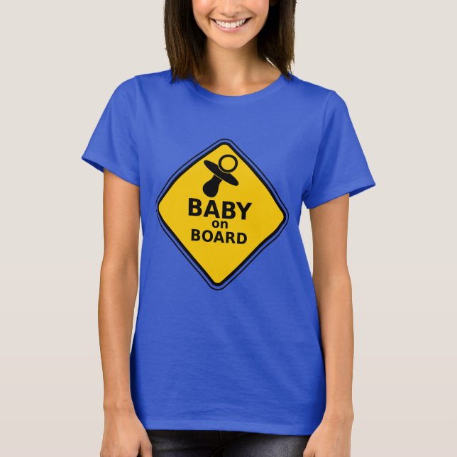 Camiseta Bebê a bordo (Frente)