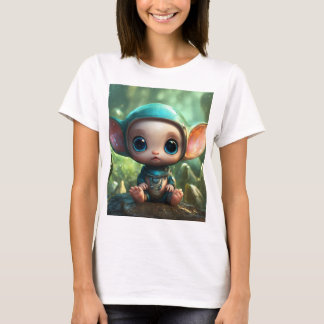 Camiseta Bebê Alien Caprichoso – Uma Paisagem Onírica Surre