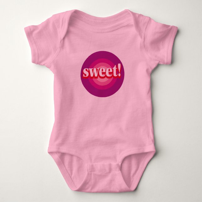 Camiseta Bebê - Alvo Doce (Frente)