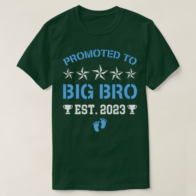 Camiseta Bebê Anunciando Funny Big Brother 2023 Gend Bonito (Frente do Design)