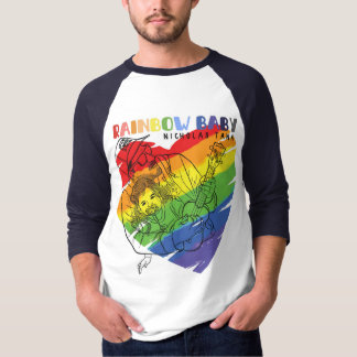 Camiseta Bebê Arco-íris