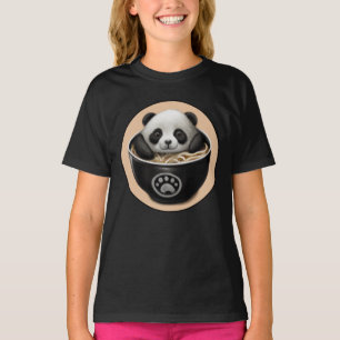 Camiseta Bebê Banda Borrão Borrão Bonito Em Uma Tigela De R
