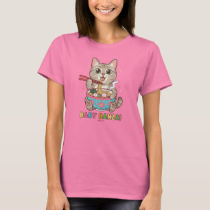 Camiseta Bebê Banzai Kat
