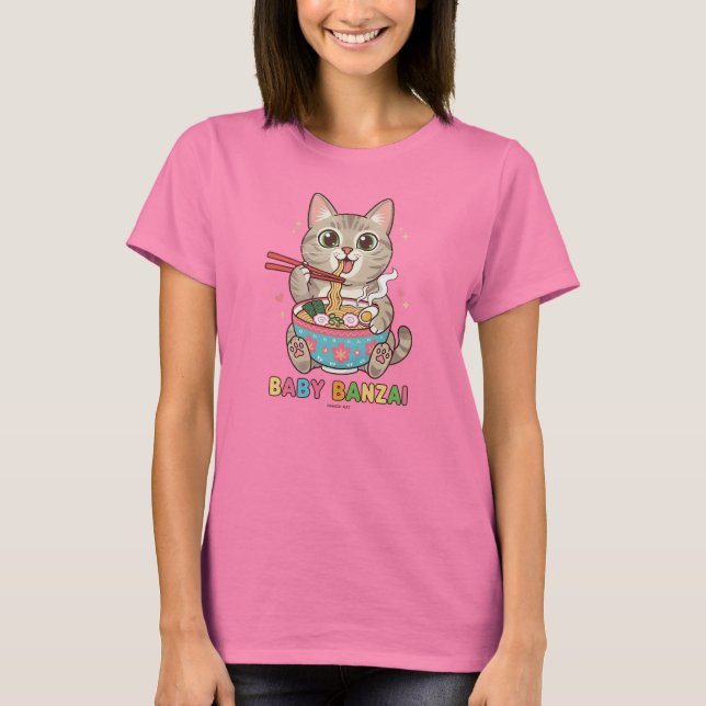Camiseta Bebê Banzai Kat (Frente)