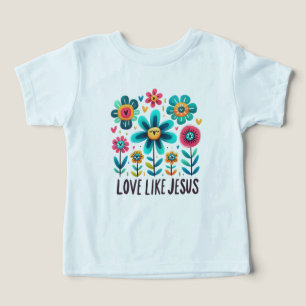 Camiseta Bebê Baseada em Fé