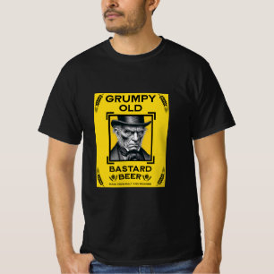 Camiseta Bebê-Bastarda Velha e Grumpy