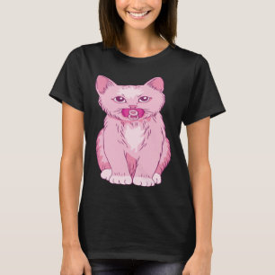 Camiseta Bebê-Bebê Rosa-Cor-de-Rosa-Rosa-Gelada Pet Com Pac