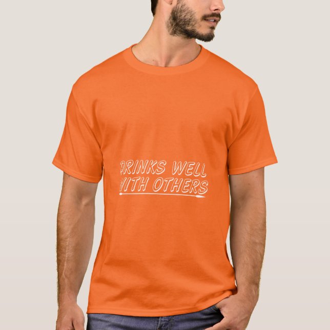 Camiseta Bebe Bem Com os Outros (Frente)