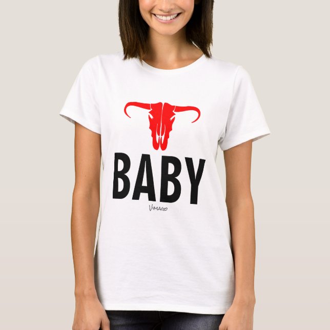 Camiseta Bebê Bull por VIMAGO (Frente)