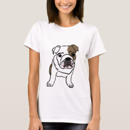 Camiseta Bebê Bulldog