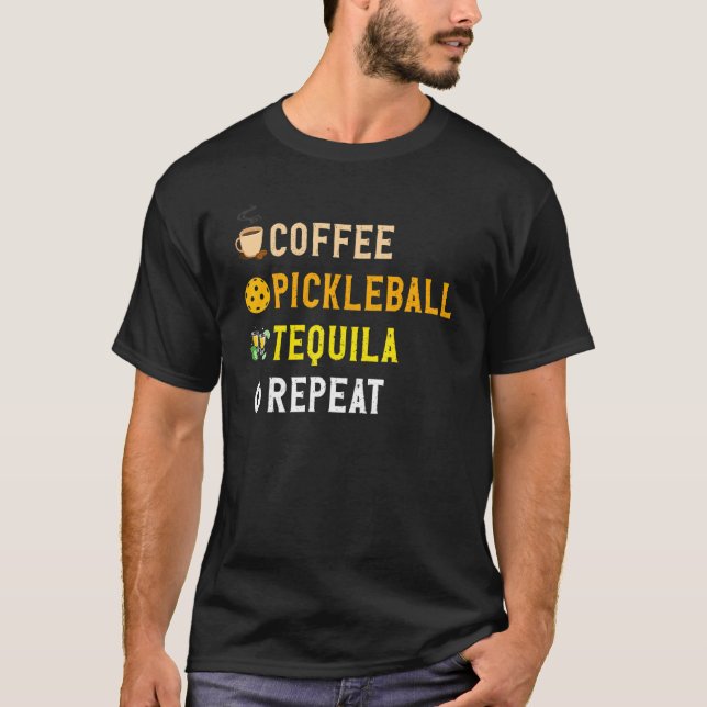 Camiseta Bebe Café Engraçado, Batalhão, Tequila (Frente)