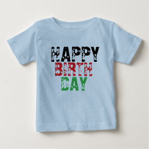 Camiseta bebê Camisa de presente de aniversário Co