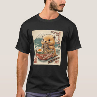 Camiseta Bebê Castor das Flores Clássicas Japonesas do Mt. 