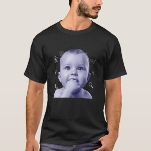 Camiseta Bebê Cientista Fofo Bebê Stem Engraçado Mãe Cientí