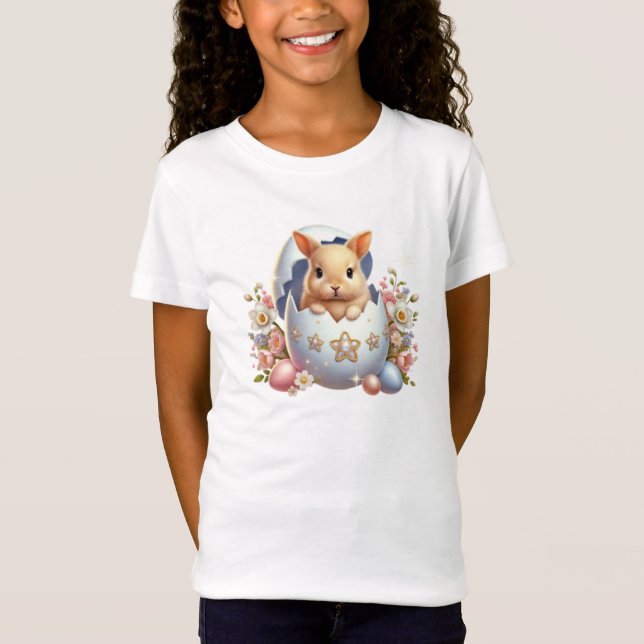 Camiseta Bebê Coelhinho Encantado (Frente)