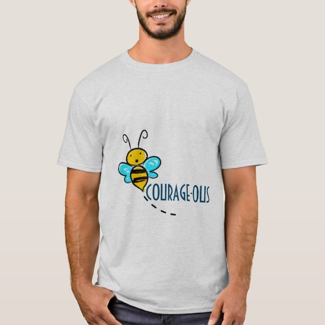 CAMISETA BEBÊ COURAGEOUS (Frente)