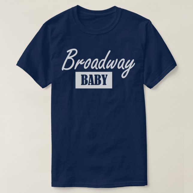 Camiseta Bebê da Broadway (Frente do Design)