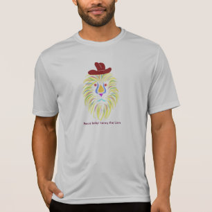 Camiseta Bebê da paz! - Lenny o leão