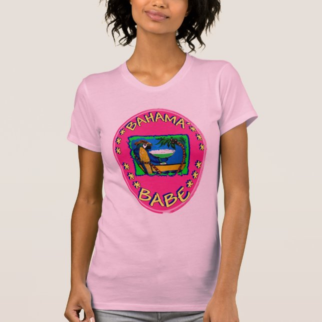 Camiseta Bebê das Bahamas (Frente)