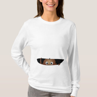 Camiseta Bebê de elevação por meio de alavanca