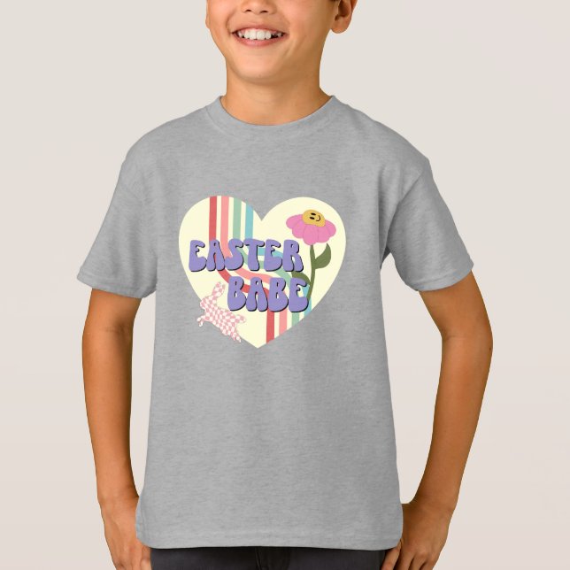 Camiseta Bebê de Páscoa - Páscoa (Frente)