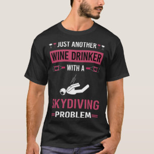 Camiseta Bebê de Vinho Skydiva Skydive