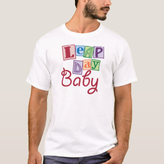 Camiseta Bebê do dia de pulo