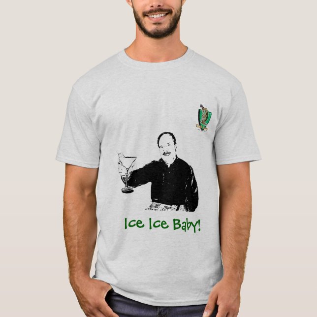 Camiseta Bebê do gelo do gelo! (Frente)