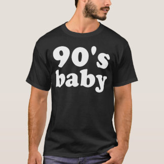 Camiseta Bebê dos anos 90 amigos dos anos noventa