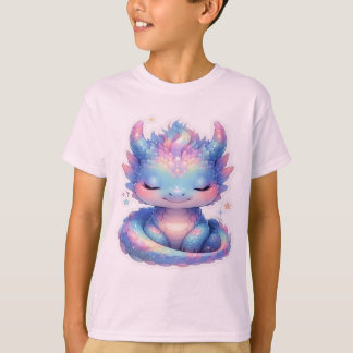 Camiseta Bebê Dragão Pastel Fofo
