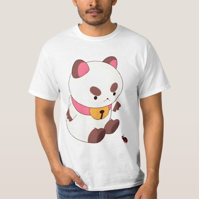 Camiseta Bebê e gatinho fofo (Frente)