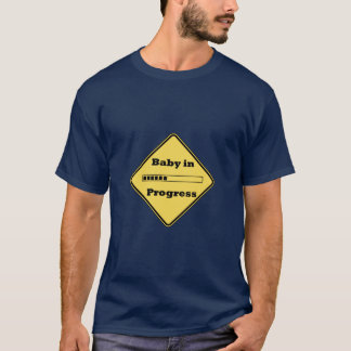 Camiseta Bebê em andamento
