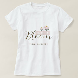Camiseta Bebê em Chá de fraldas Bloom