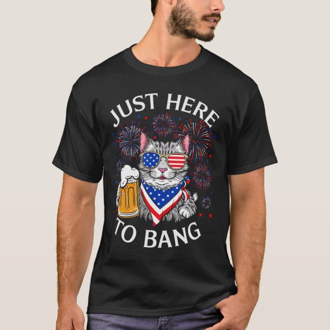 Camiseta Bebê Engraçada Em 4 De Julho... (Frente)