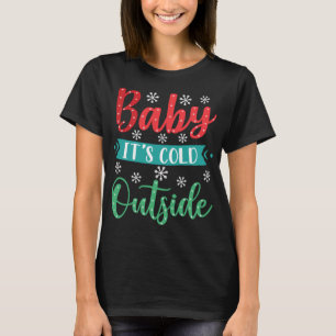 Camiseta Bebê Está Frio Lá Fora