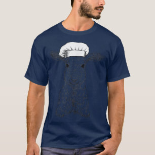 Camiseta Bebê Fazenda de carne cozinheira Cozinhar engraçad