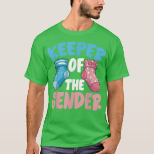 Camiseta Bebê-Fé Detentor Do Gênero Chá de fraldas
