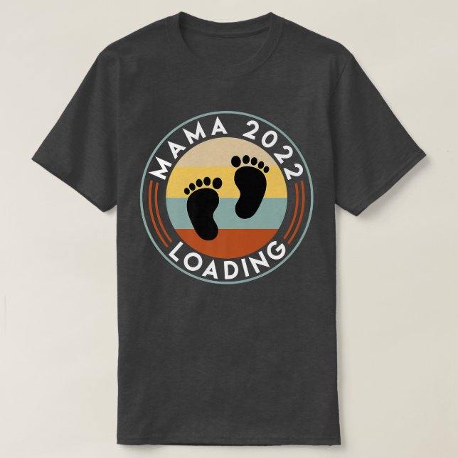 Camiseta Bebê Feet Epecente Mãe 2022 Gravidez (Frente do Design)