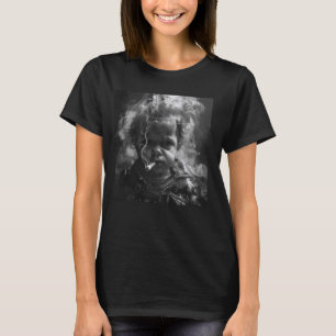 Camiseta Bebê fuma cigarro, criança rebelde