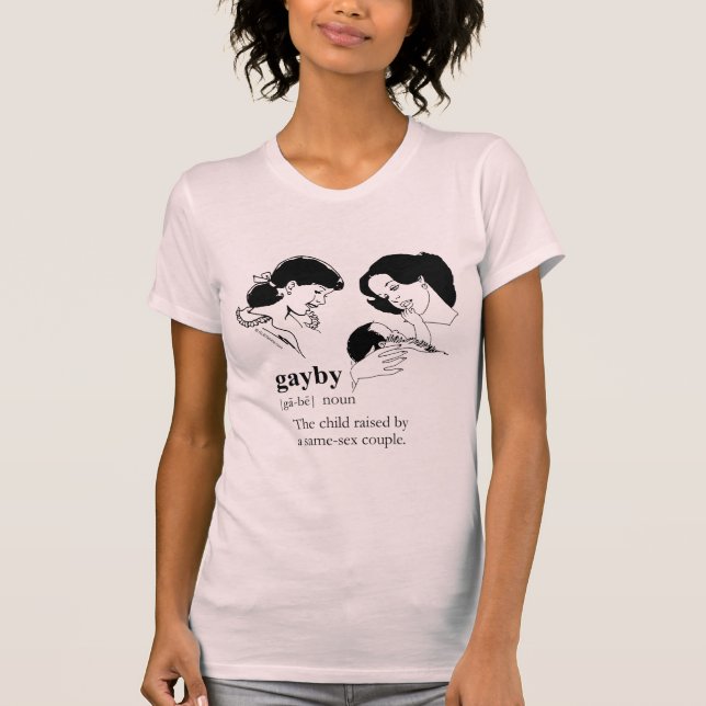 Camiseta BEBÊ GAY (Lésbica) (Frente)