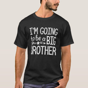 Camiseta Bebê Gravidez Bday Big Bro Logo Ser Irmão