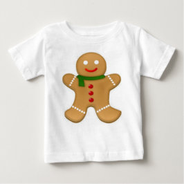 Camiseta Bebê Homem de Biscoito